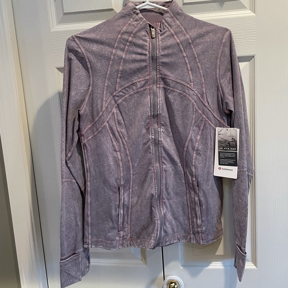Lululemon define jacket-ice dye NWT